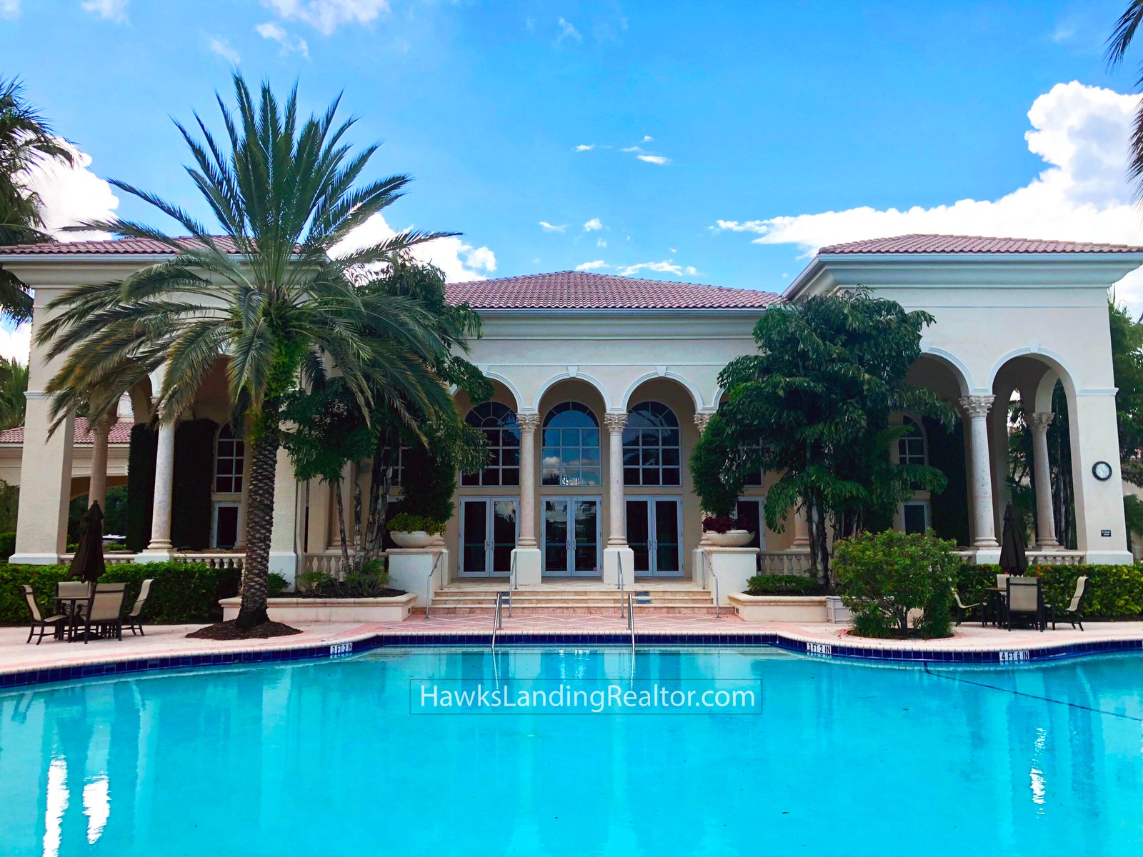 Hawks Landing community clubhouse in Plantation Florida